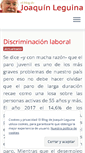 Mobile Screenshot of joaquinleguina.es